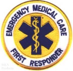 First Responder Patches
